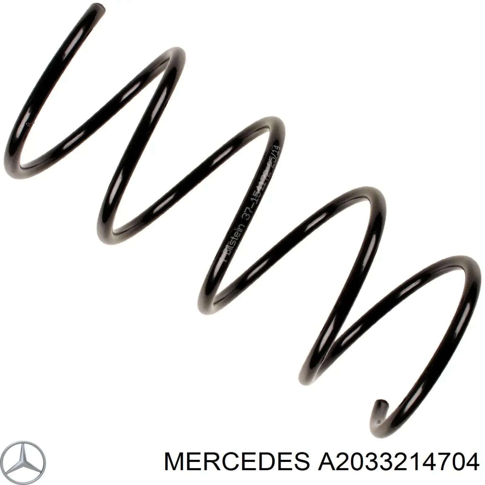 A2033214704 Mercedes Пружина амортизатора передняя