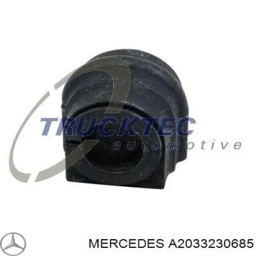 Втулка стабілізатора заднього Mercedes A2033230685 ціна, від 3.59 USD