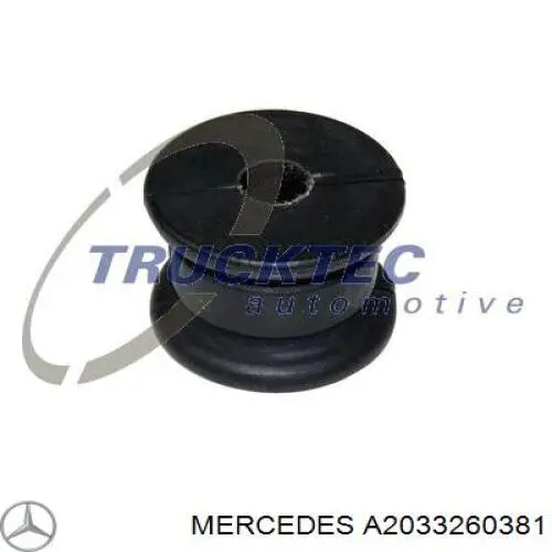 A2033260381 Mercedes втулка стабілізатора заднього