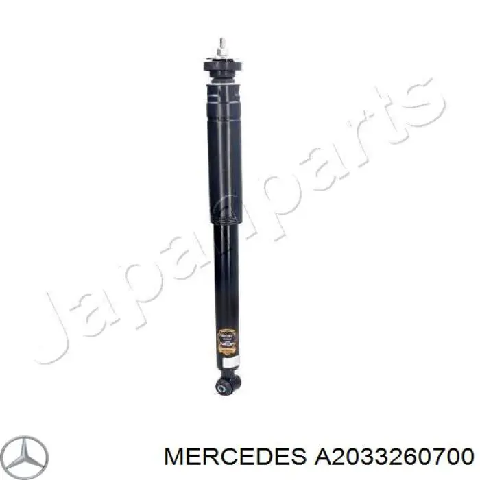 A2033260700 Mercedes амортизатор задній