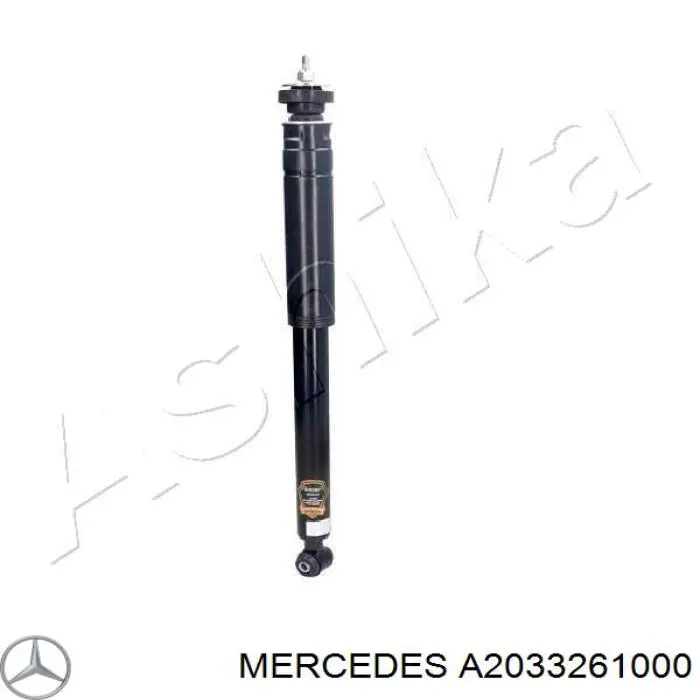 Амортизатор задній Mercedes A2033261000 ціна, від 25.31 USD