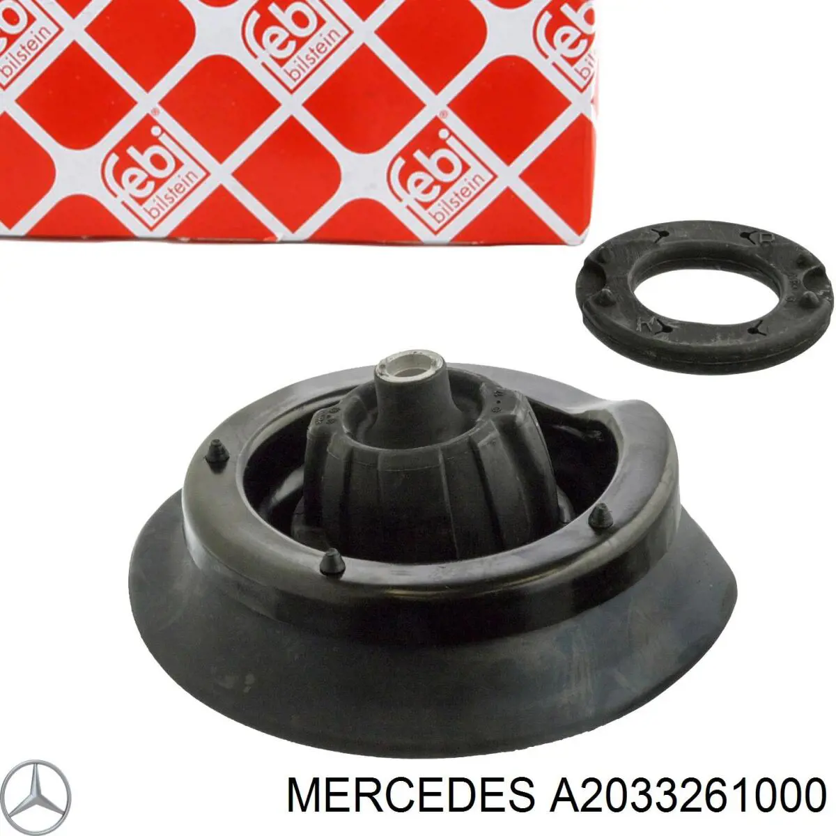 Купити A2033261000 Mercedes Стійка амортизатора задня
