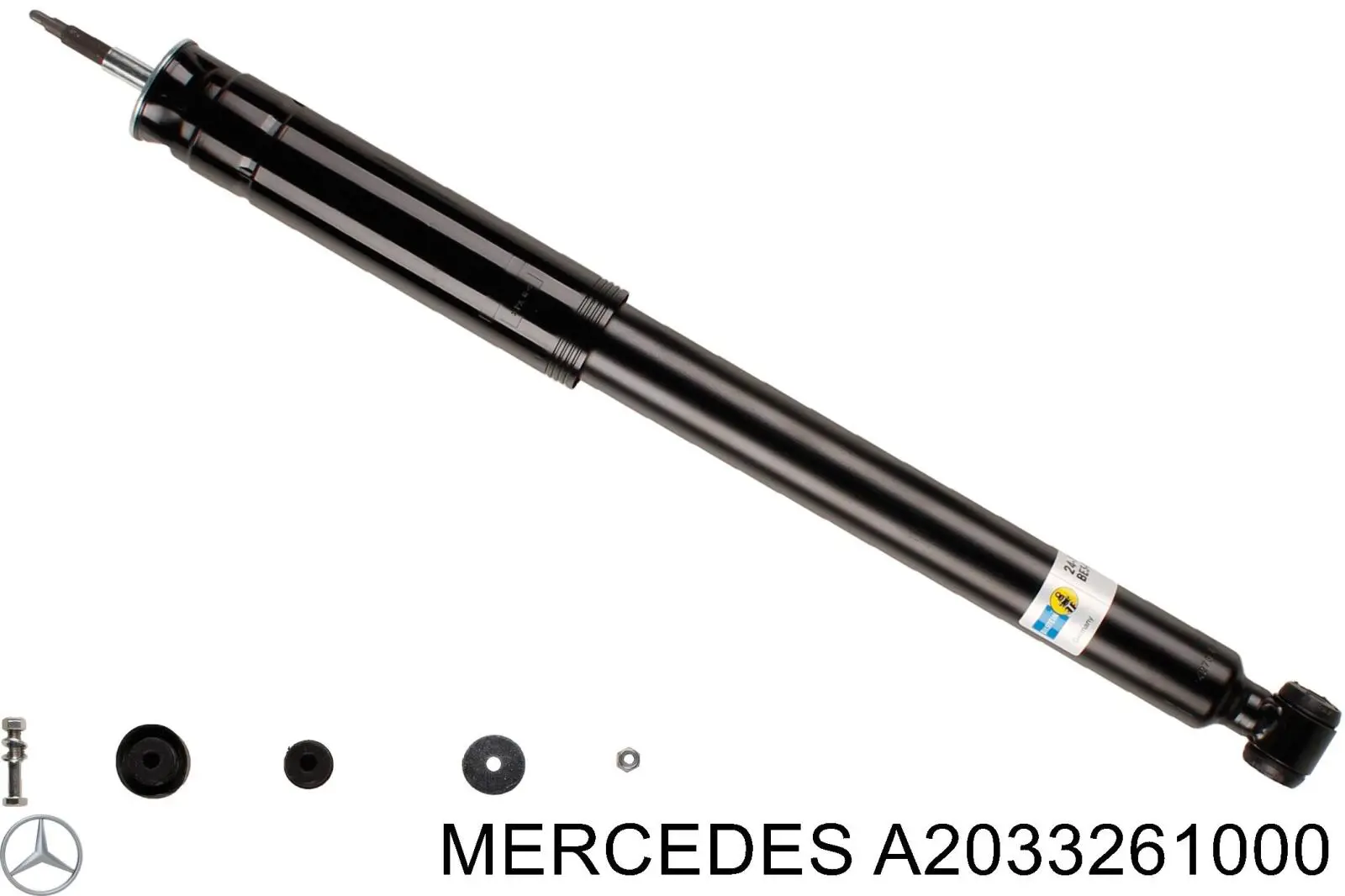 Амортизатор задній A2033261000 Mercedes