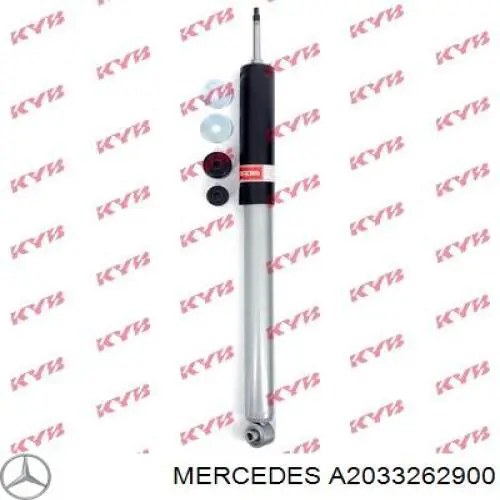 Амортизатор задній Mercedes A2033262900 ціна, від 14.11 USD