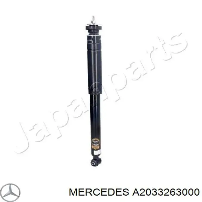 A2033263000 Mercedes амортизатор задній