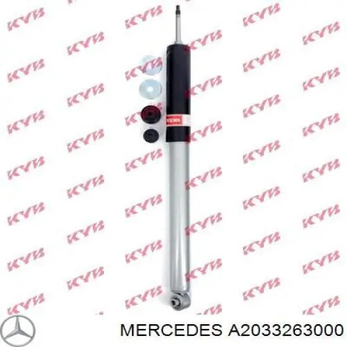 Амортизатор задній Mercedes A2033263000 ціна, від 202.74 USD