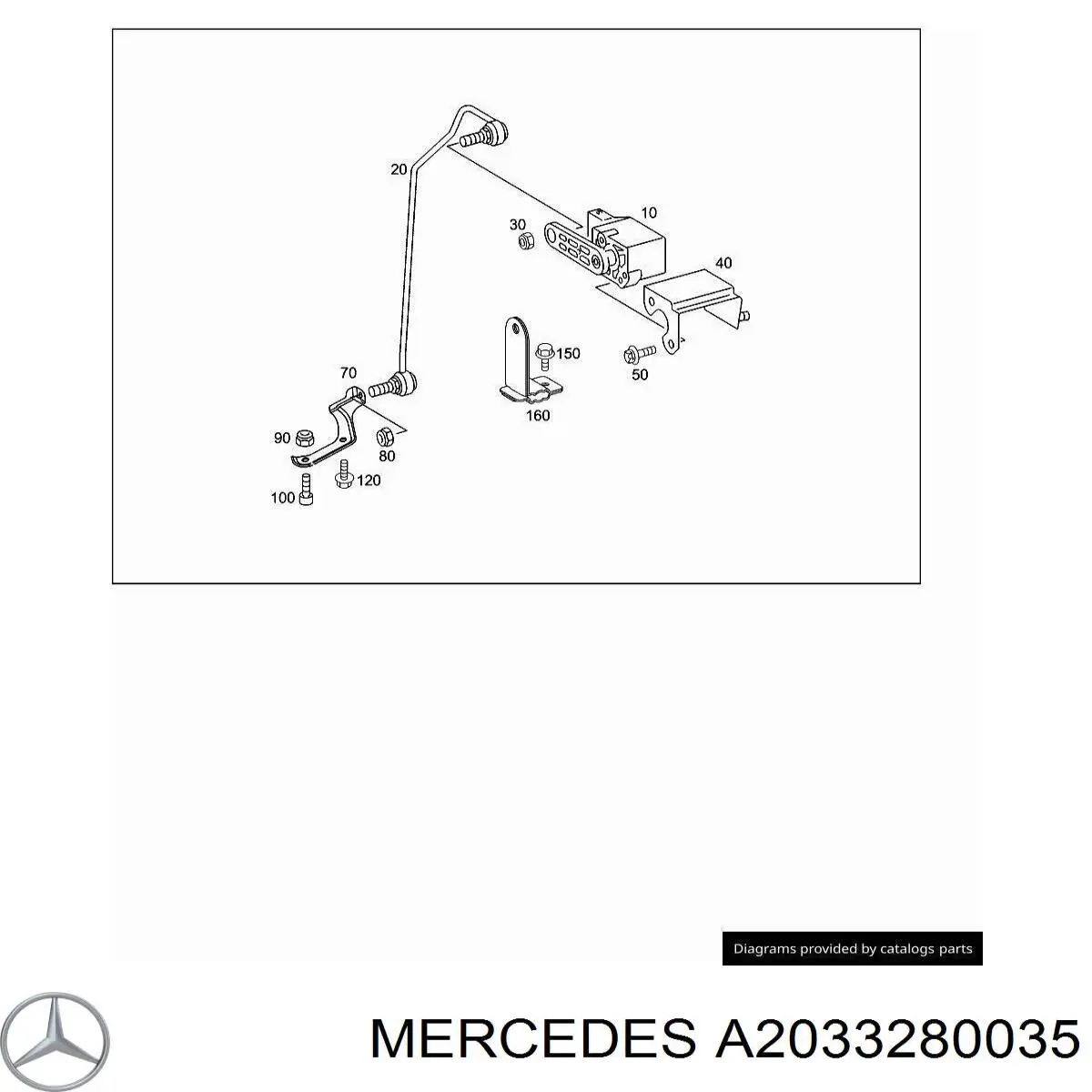 A2033280035 Mercedes 