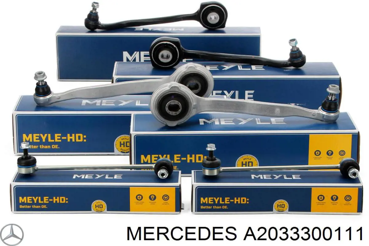 Купити A2033300111 Mercedes Важіль передньої підвіски верхній, лівий
