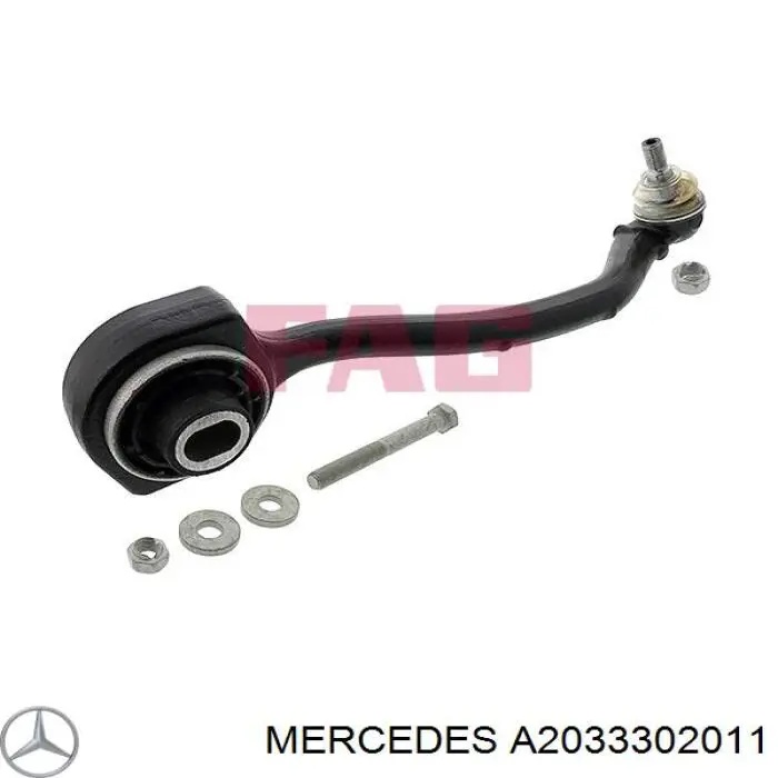 Важіль передньої підвіски нижній, правий Mercedes A2033302011 ціна, від 38.84 USD