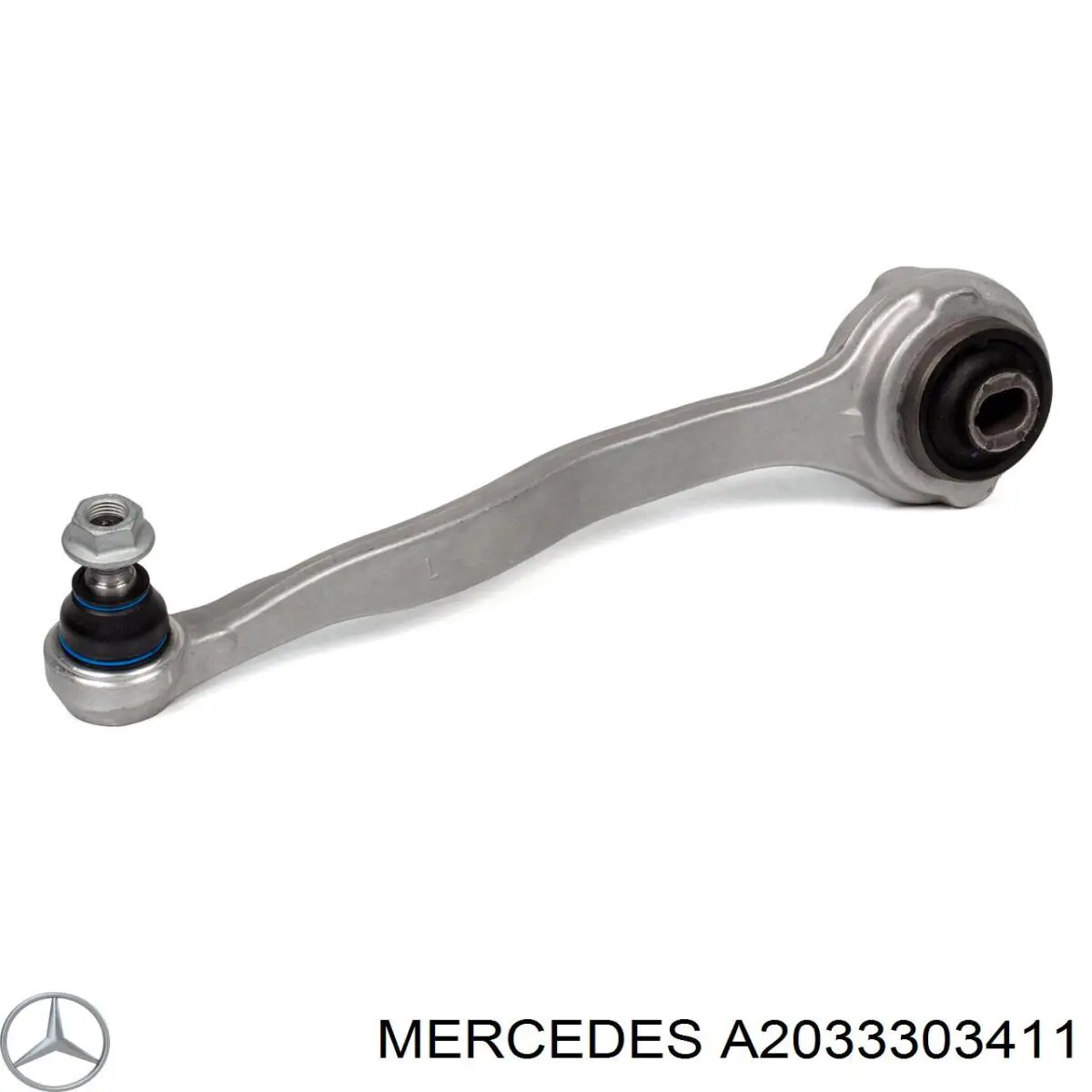 Купити A2033303411 Mercedes Важіль передньої підвіски нижній, правий