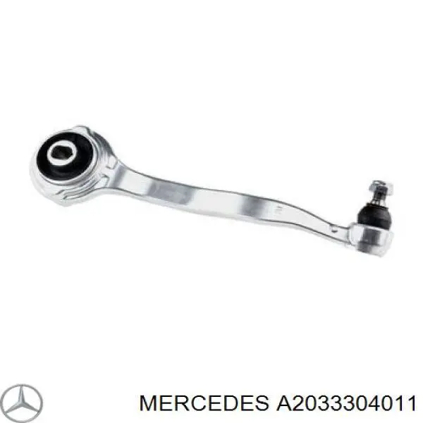 Важіль передньої підвіски верхній, правий Mercedes A2033304011 ціна, від 53.35 USD