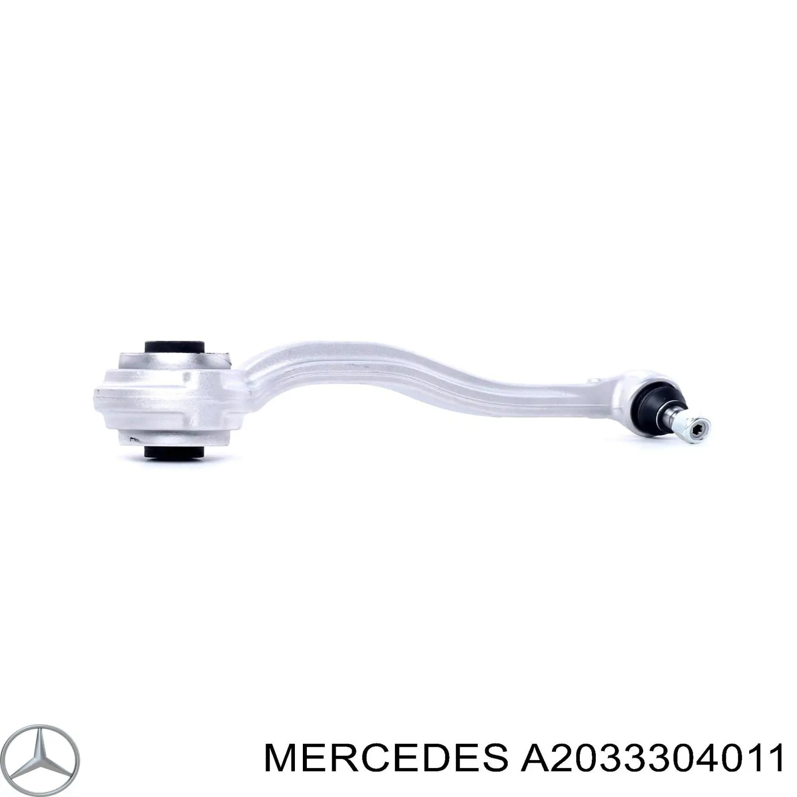 Важіль передньої підвіски верхній, правий A2033304011 Mercedes