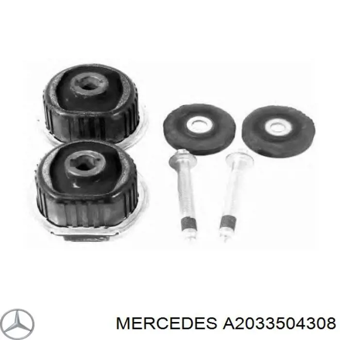 A2033504308 Mercedes Сайлентблок балки моста