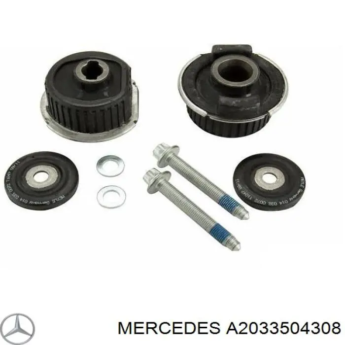 Купити A2033504308 Mercedes Сайлентблок задньої балки