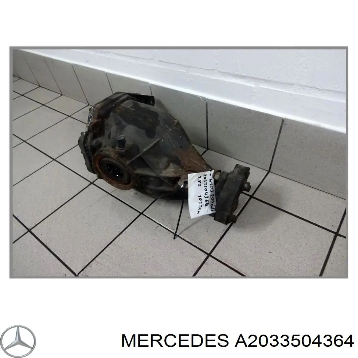 Редуктор колісний моста заднього Mercedes A2033504364 ціна, від 131.86 USD