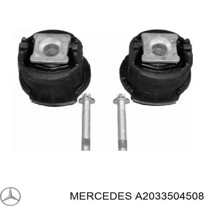 Сайлентблок задньої балки/підрамника Mercedes A2033504508 ціна, від 29.84 USD