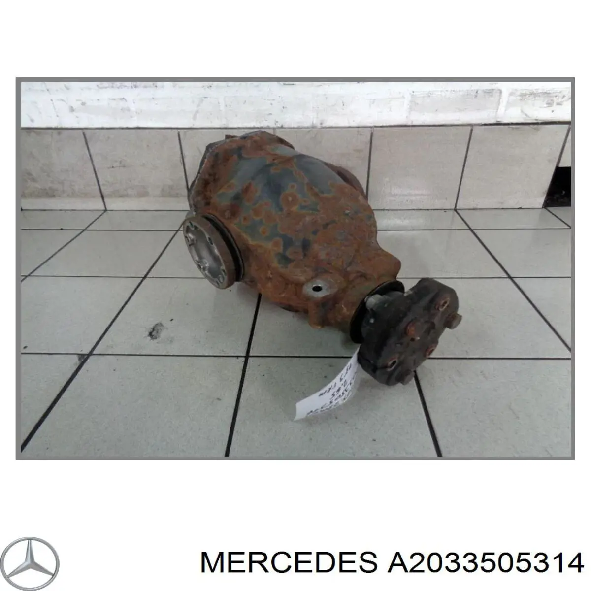 Редуктор колісний моста заднього Mercedes A2033505314 ціна, від 170.20 USD