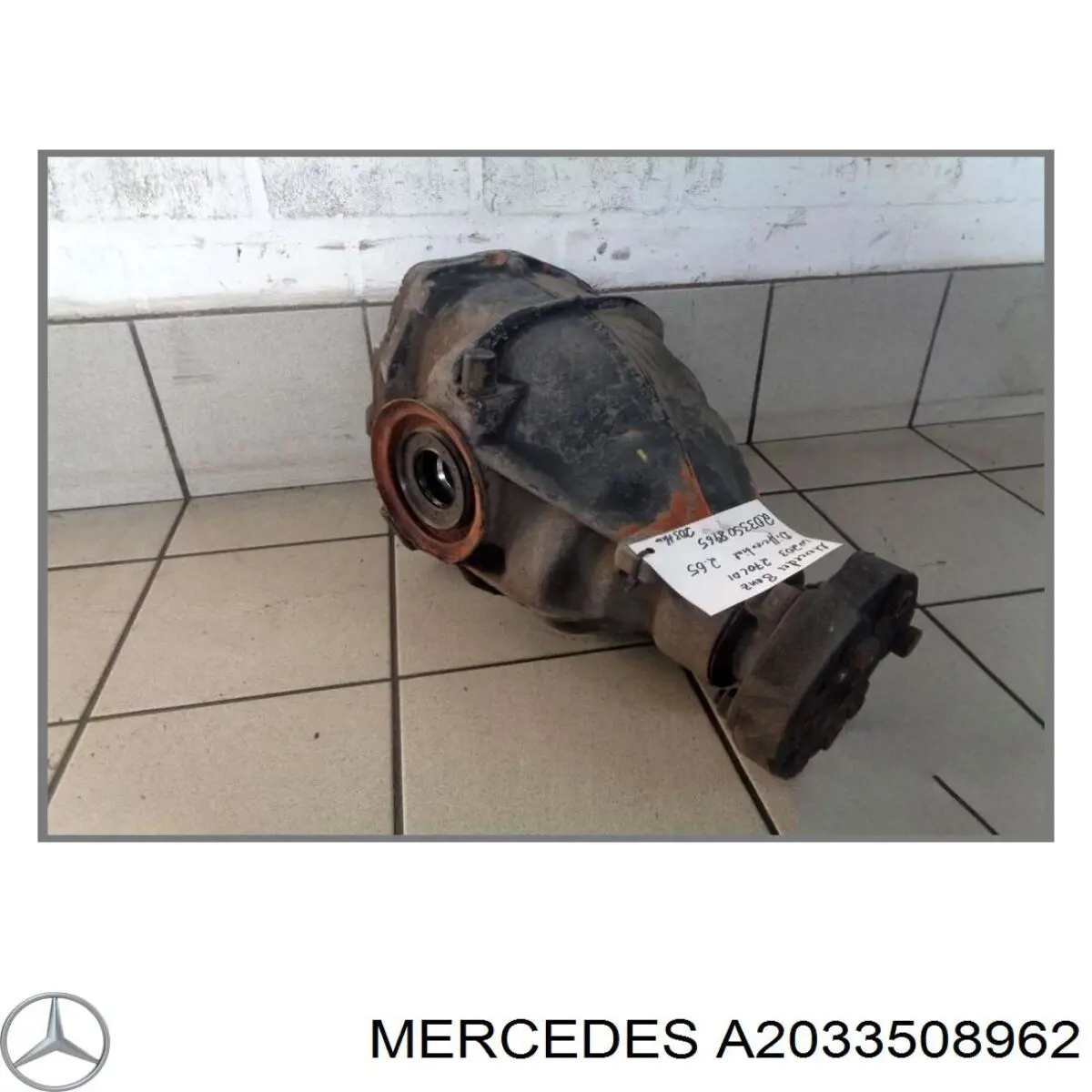 A2033508962 Mercedes Задній редуктор