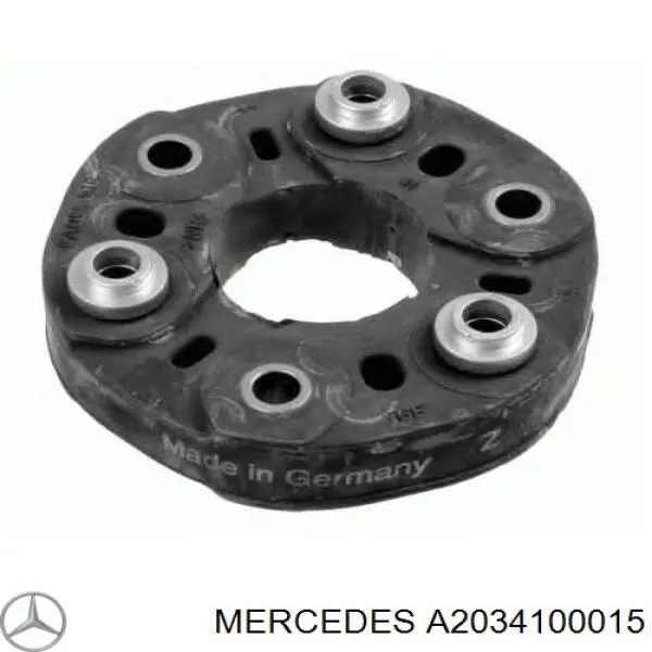 A2034100015 Mercedes Муфта кардана еластична, перед./зад.
