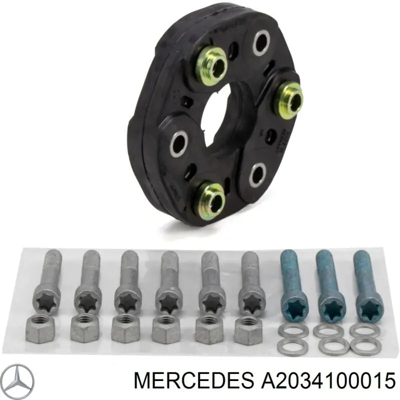 Муфта кардана еластична, перед./зад. Mercedes A2034100015 ціна, від 43.96 USD