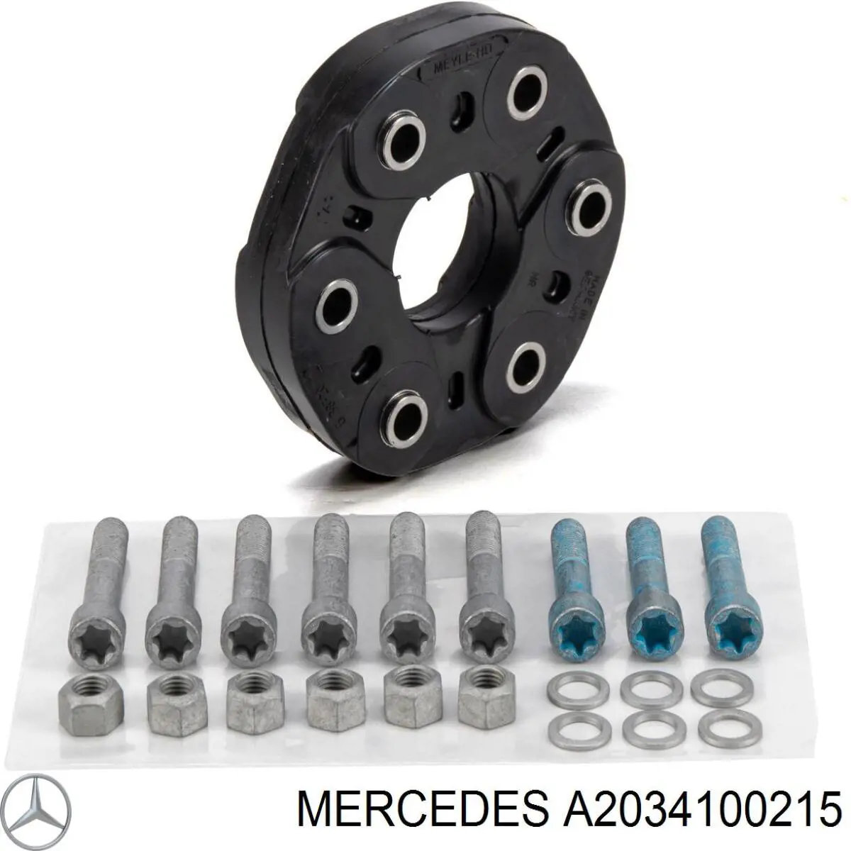 A2034100215 Mercedes Муфта кардана еластична, перед./зад.