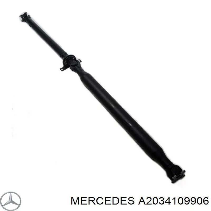 Вал карданний задній, у зборі Mercedes A2034109906 ціна, від 34.28 USD