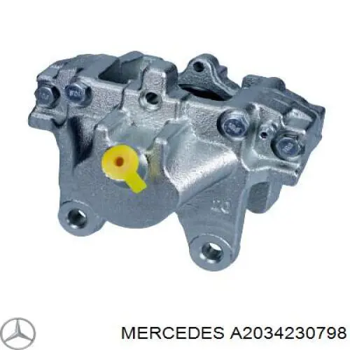 Задній гальмівний супорт лівий Mercedes A2034230798
