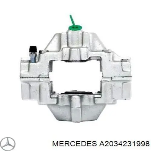 Задній гальмівний супорт лівий Mercedes A2034231998