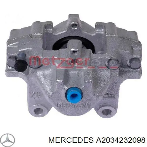 Супорт задній правий A2034232098 Mercedes