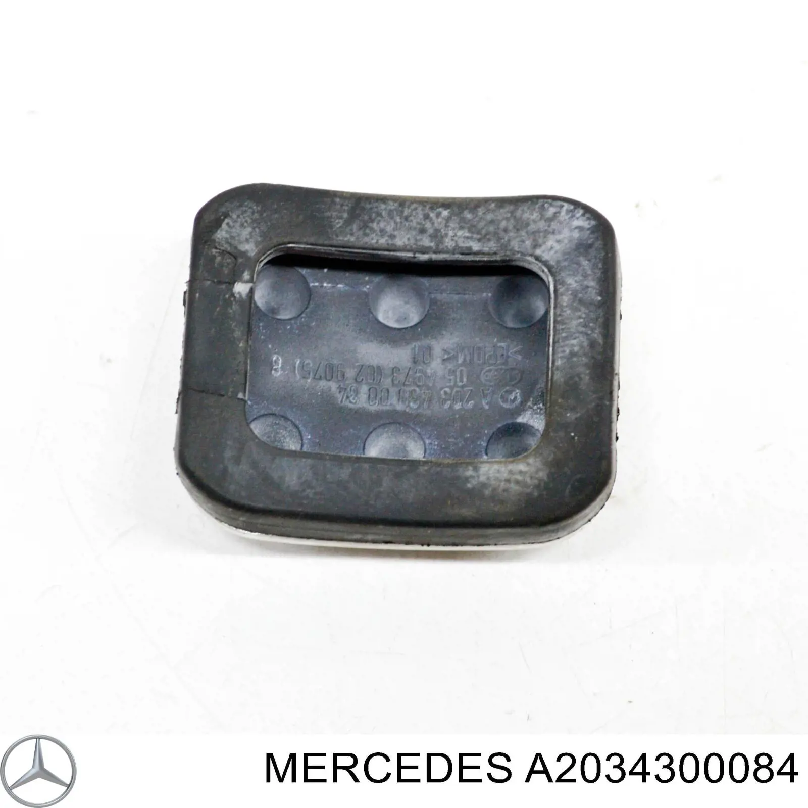 Накладка педалі гальма стоянки A2034300084 Mercedes