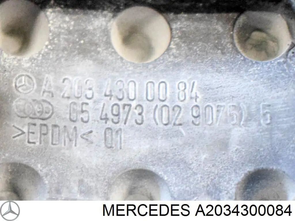 Накладка педалі гальма стоянки Mercedes A2034300084