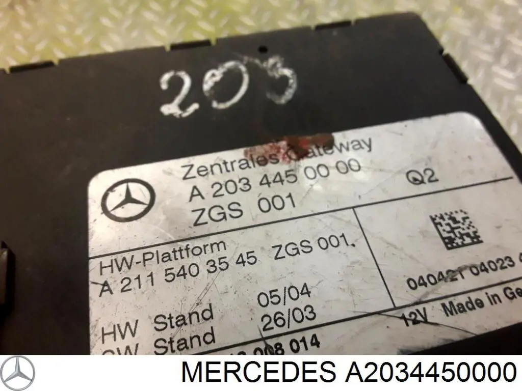 A2034450000 Mercedes 
