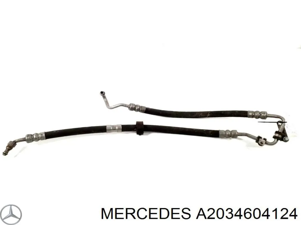 A2034604124 Mercedes Трубка високого тиску ГПК