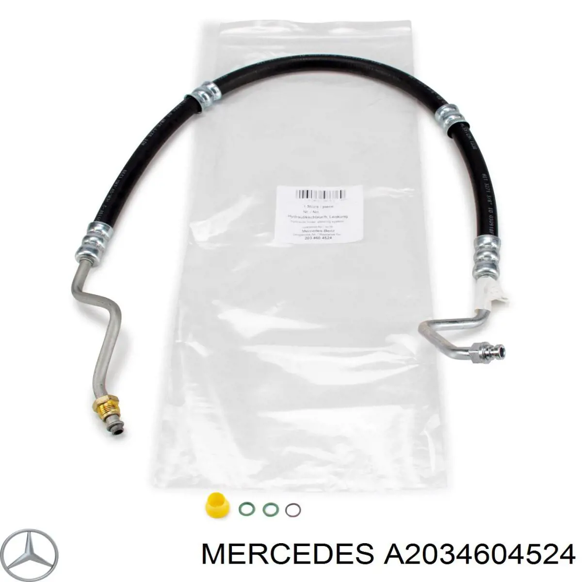 Патрубок високого тиску гідропідсилювача Mercedes A203460452464 ціна, від 386.97 USD