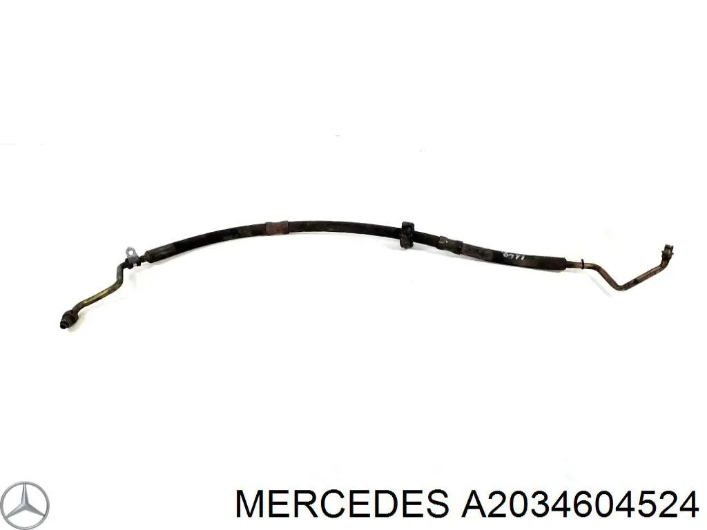 Патрубок високого тиску гідропідсилювача Mercedes A2034604524 ціна, від 118.96 USD