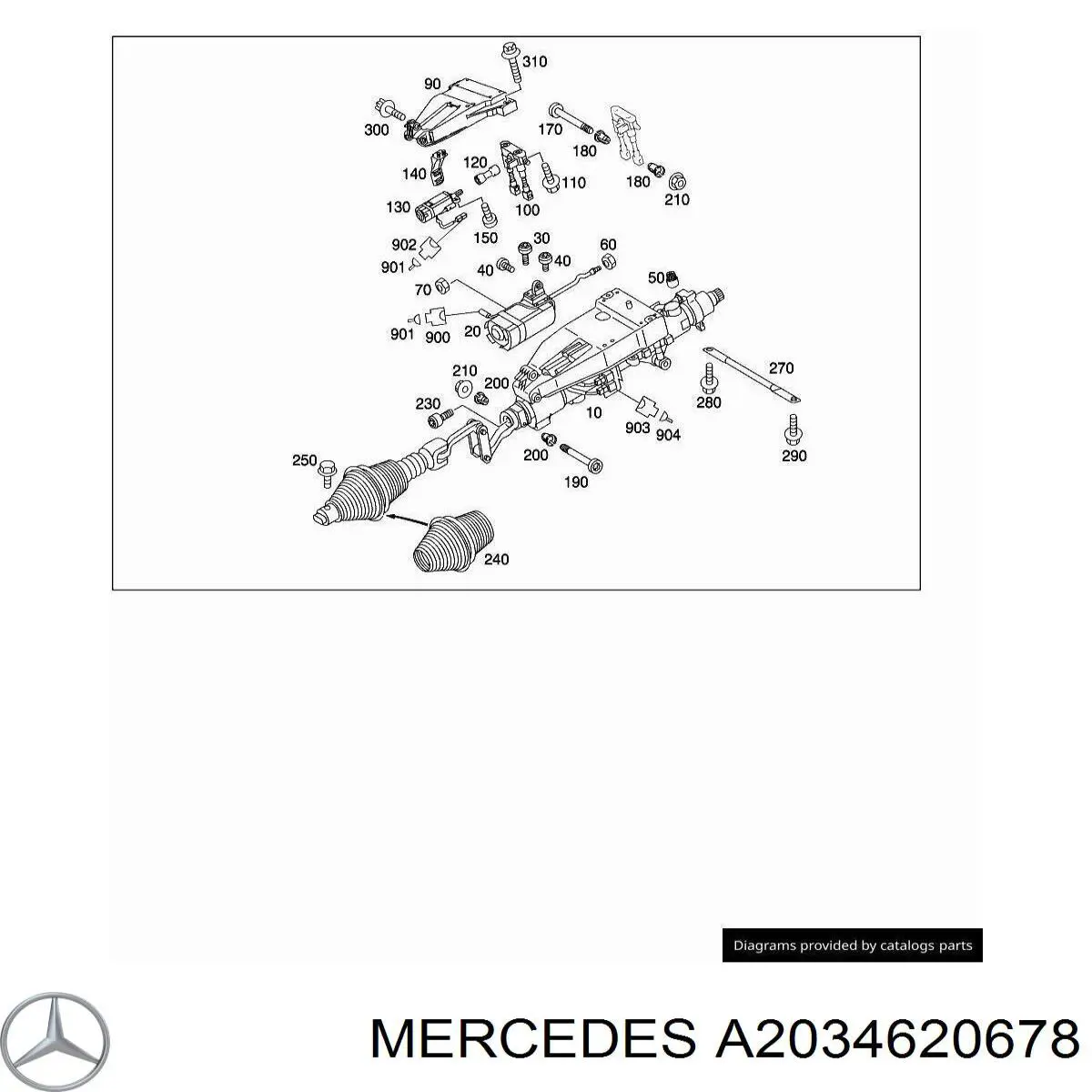  A2034620678 Mercedes