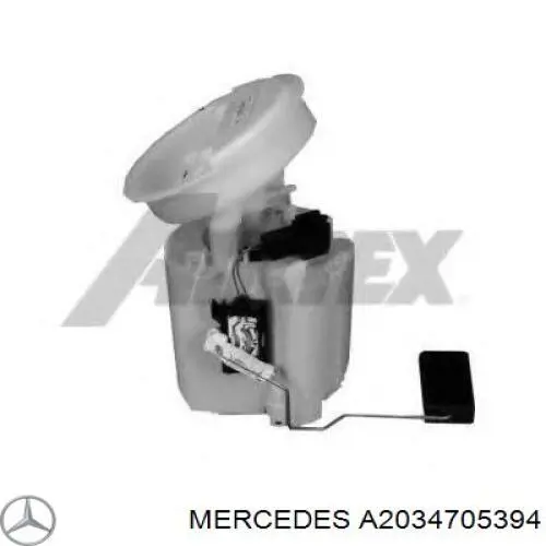 A2034705394 Mercedes модуль паливного насосу, з датчиком рівня палива