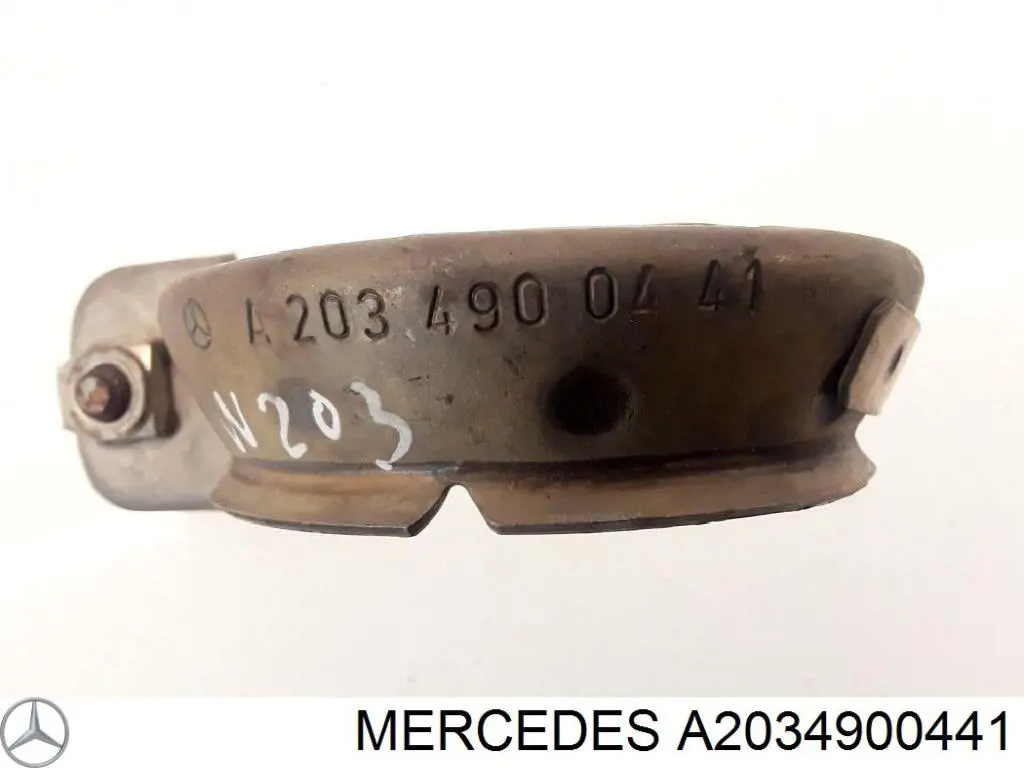 Кронштейн/хомут глушника, передній Mercedes A2034900441 ціна, від 21.64 USD