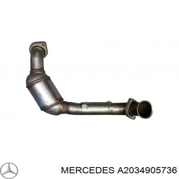 Каталізатор A2034905736 Mercedes