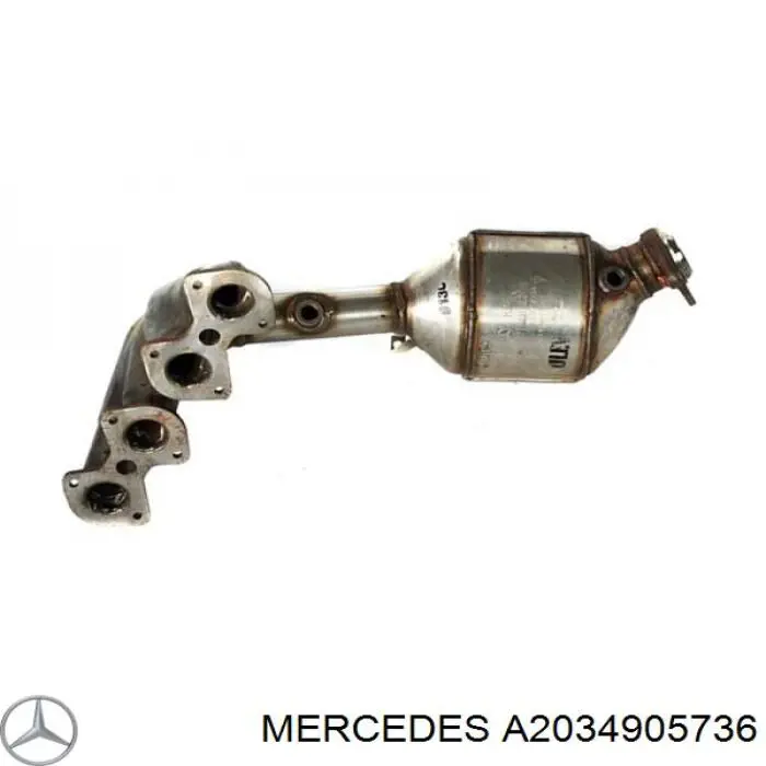 Купити A2034905736 Mercedes Перетворювач відпрацьованих газів