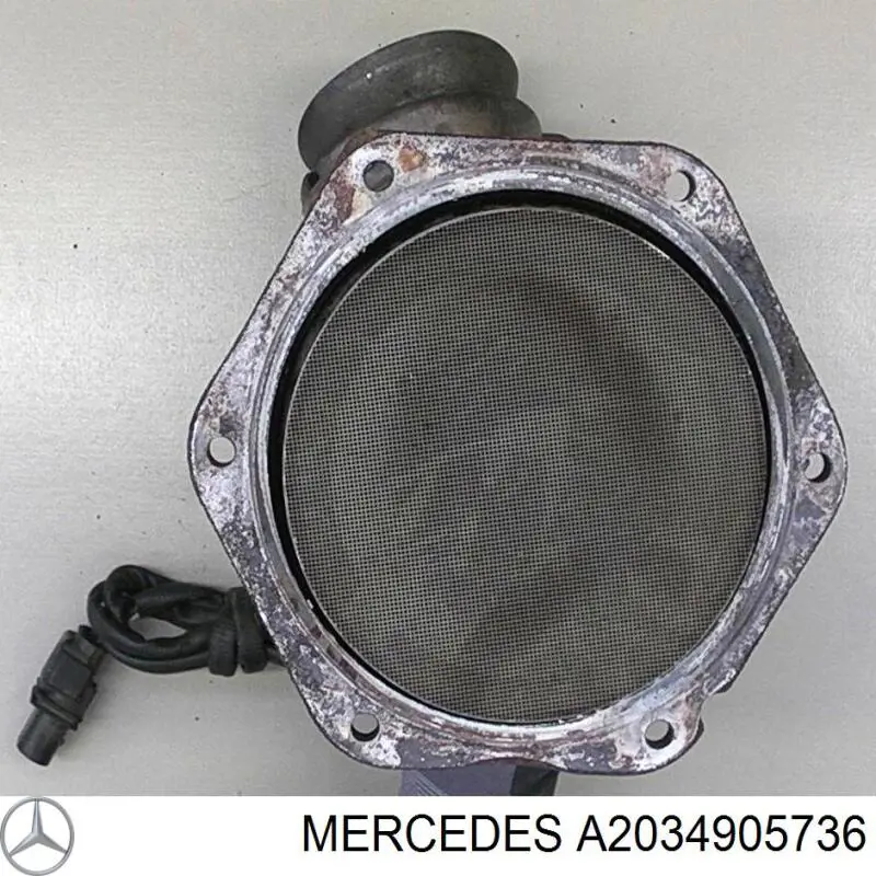 A2034905736 Mercedes Каталітичний нейтралізатор відпрацьованих газів