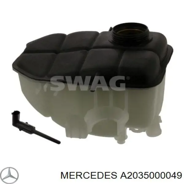 A2035000049 Mercedes бачок системи охолодження, розширювальний