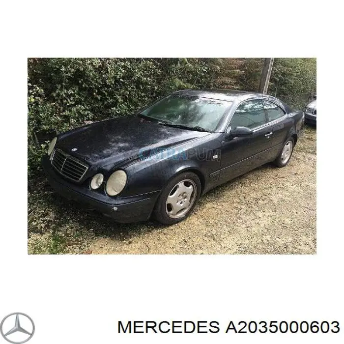 Купити A2035000603 Mercedes Радіатор двигуна