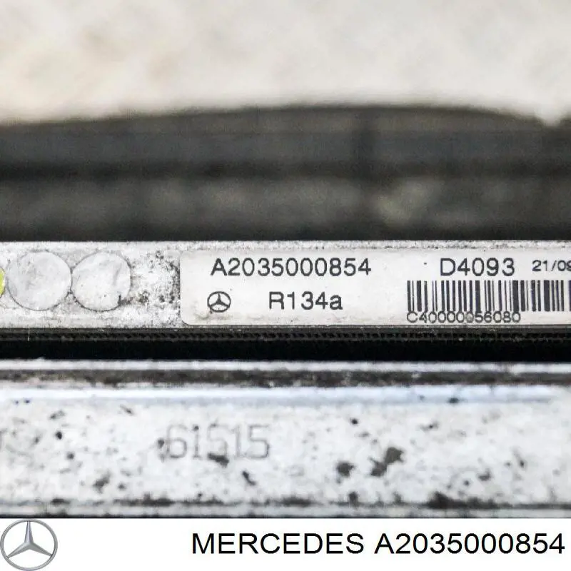 Купити A2035000854 Mercedes Радіатор системи охолодження кондиціонера
