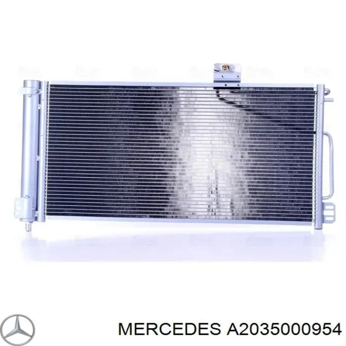 A2035000954 Mercedes радіатор кондиціонера
