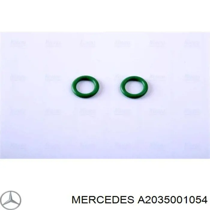 Радіатор кондиціонера A2035001054 Mercedes