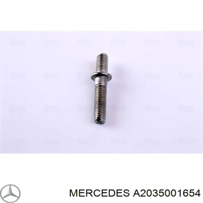 A2035001654 Mercedes радіатор кондиціонера