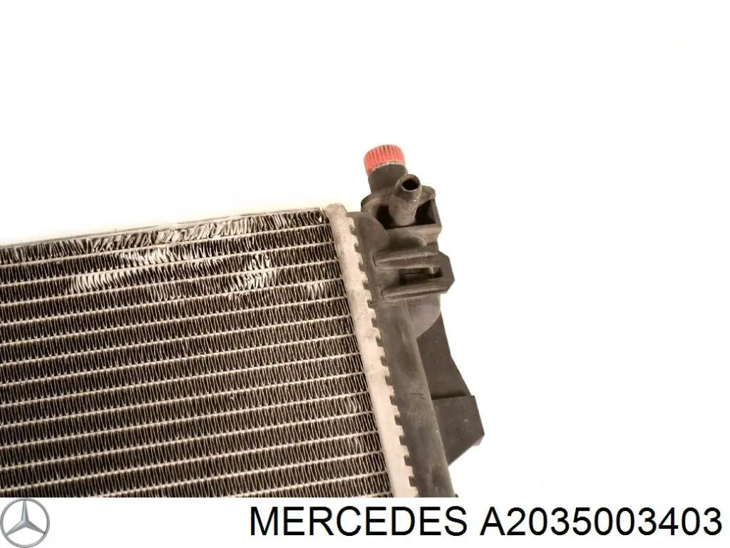 Радіатор основний Mercedes A2035003403 ціна, від 126.69 USD