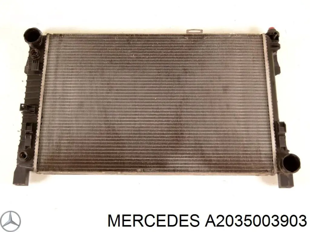A2035003903 Mercedes радіатор охолодження двигуна