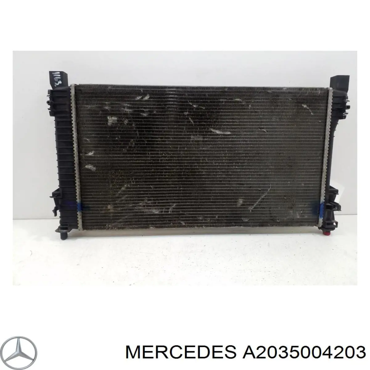 A2035004203 Mercedes радіатор охолодження двигуна